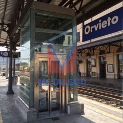 Metalsud Struttura Borchiata Ascensore Stazione Orvieto